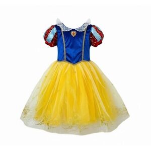 Disney‎ Snow White XS 4-5 Yr Princess Dress Costume Party Halloween Cosplay